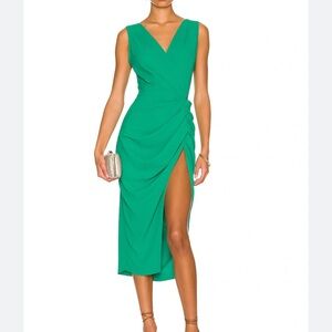 Amanda Uprichard Pomona Dress Size XS Green